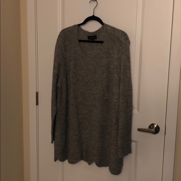 Gray Sparkle Sweater - Picture 1 of 4